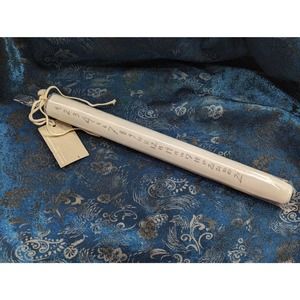 Broste Copenhagen Contemporary Nordic White Advent Candle 12" NIP